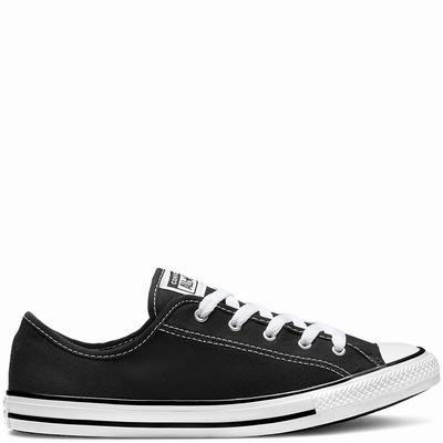 Converse Chuck Taylor All Star Dainty New Comfort - Naisten Tennarit - Mustat/Valkoinen